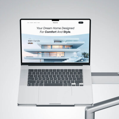 Apartment Rent Website Homepage Figma Template