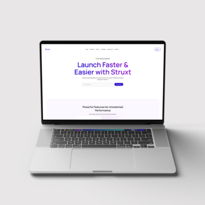 Coding Platform Website Homepage Figma Template