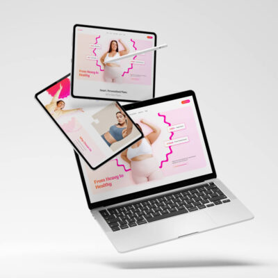 Healthy Plans Website Homepage Figma Template