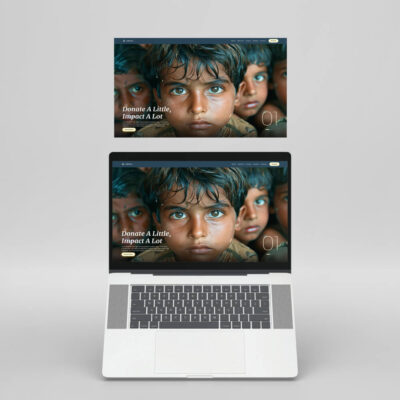 Donation Website Homepage Figma Template