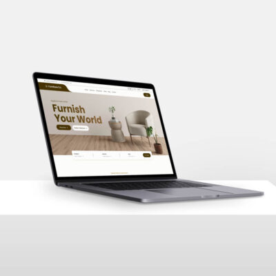 Furniture Website Homepage Figma Template