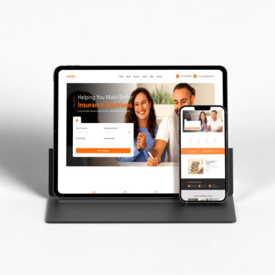 Insurance Website Homepage Figma Template