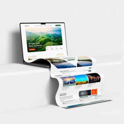 Solar Energy Website Homepage Figma Template