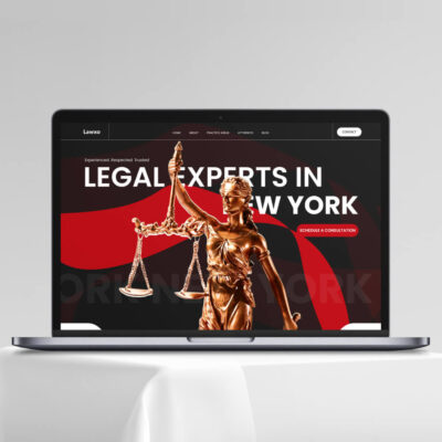 Lawfirm Website Homepage Figma Template