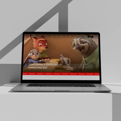 News Website Homepage Figma Template