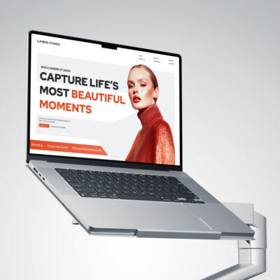 Photography Website Homepage Figma Template