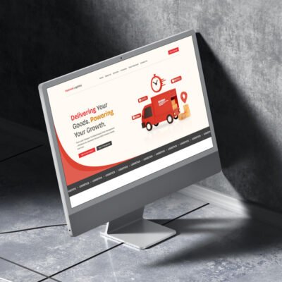 Logistics Website Homepage Figma Template
